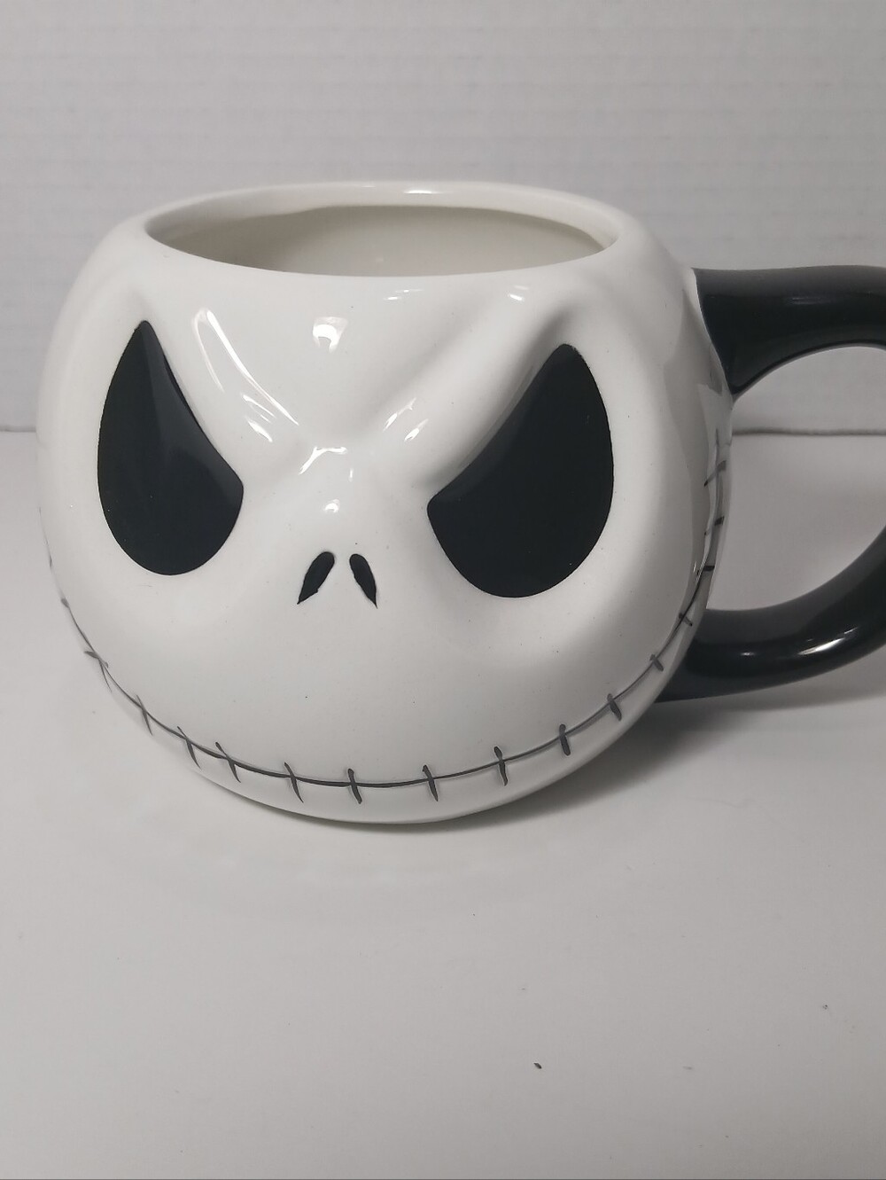 The Nightmare Before Christmas Jack Skellington Sculpted Ceramic Mug Disney